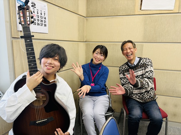 Maica_nさんがスタジオに！